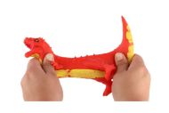 Dinosaurus natahovací antistresový silikon 18cm 3 barvy na kartě