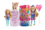 Panenka Barbie překvapení Color Reveal Chelsea konfety ASST, Mattel GTT26 