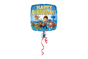 Fóliový balónek Happy Birthday Tlapková patrola -…