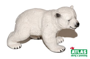 A - Figurka Medvěd lední mládě 6,5 cm
