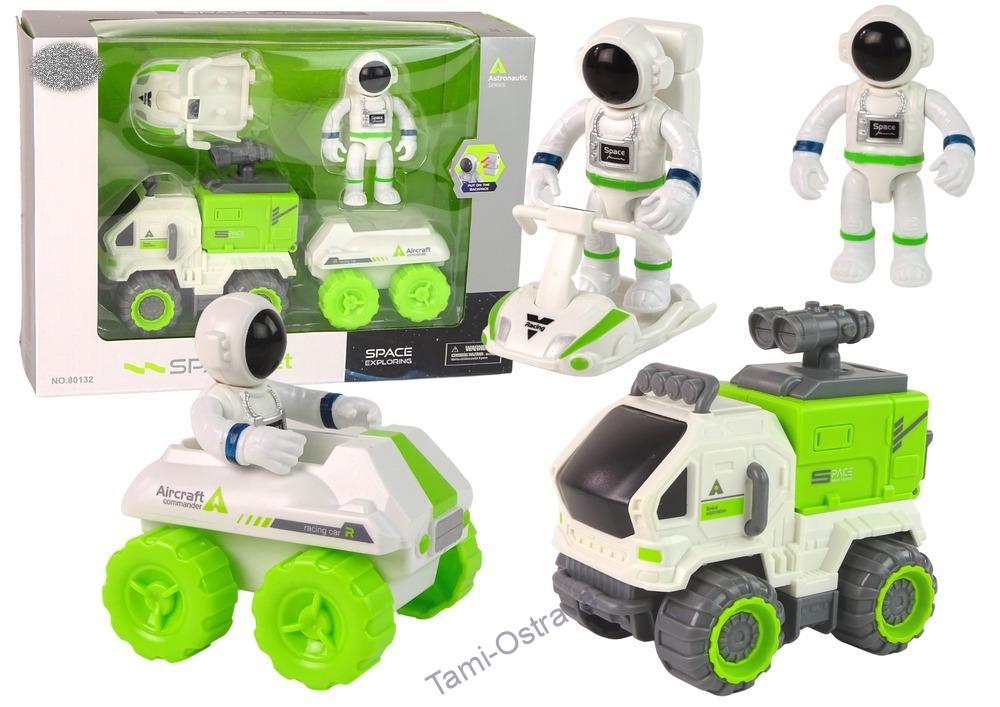 Sada vesmírných vozidel Space Vehicle pro děti + kosmonaut..