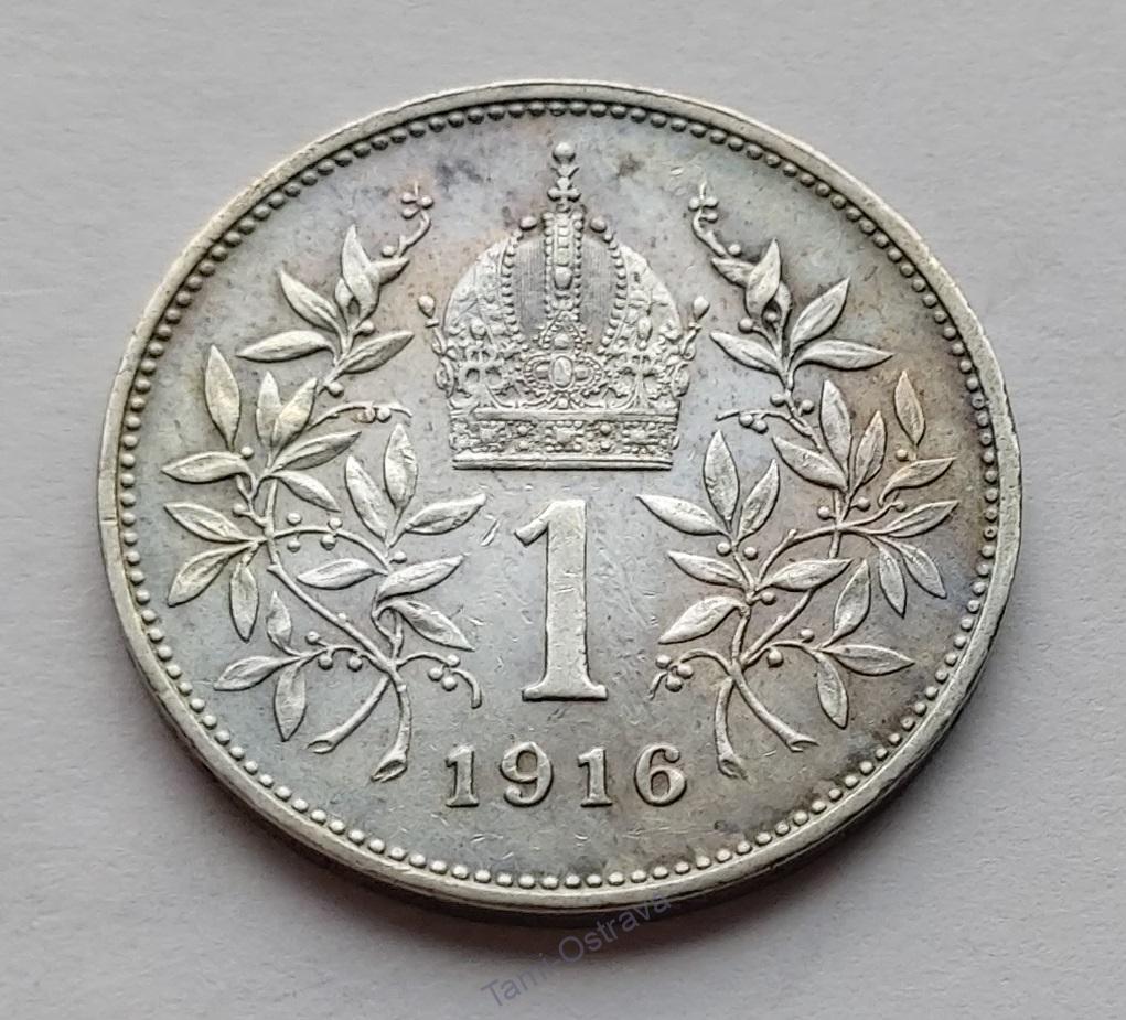 1 Koruna 1916 č.168