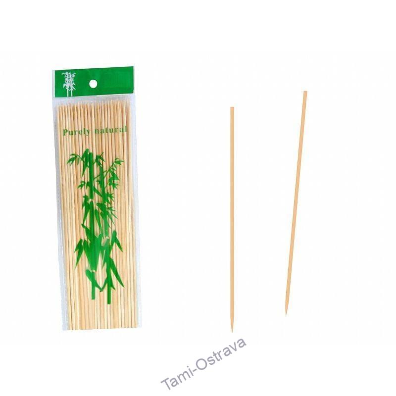  Bambusové špejle Čistě přírodní, 20 cm, 90 ks