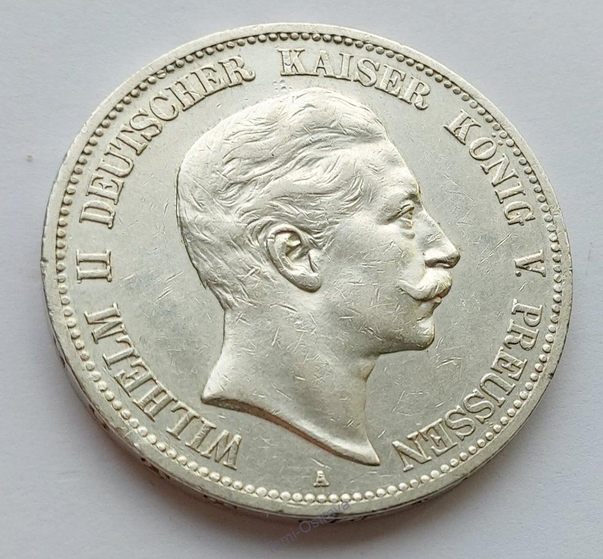 5 Marka 1908 A. Wilhelm II. č.63