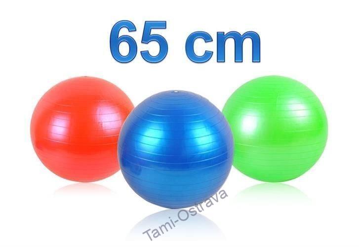 Gymnastický míč 65cm + pumpa.