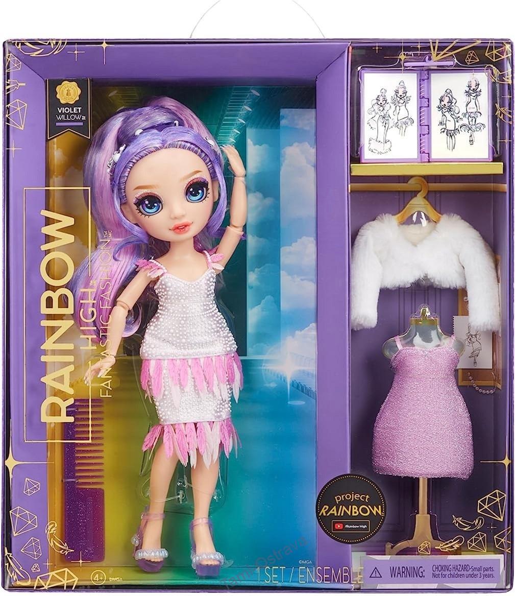 Rainbow High Fantastic fashion panenka - Violet Willow.