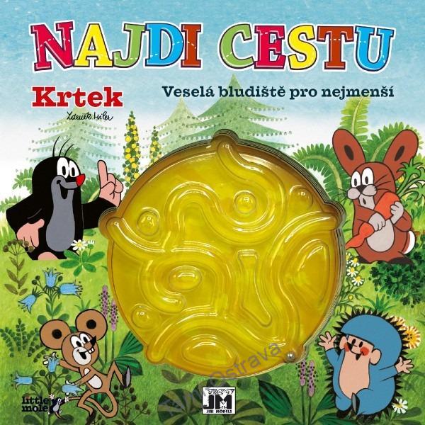 Najdi cestu Krtek Veselá bludiště pro nejmenší 22x22cm.