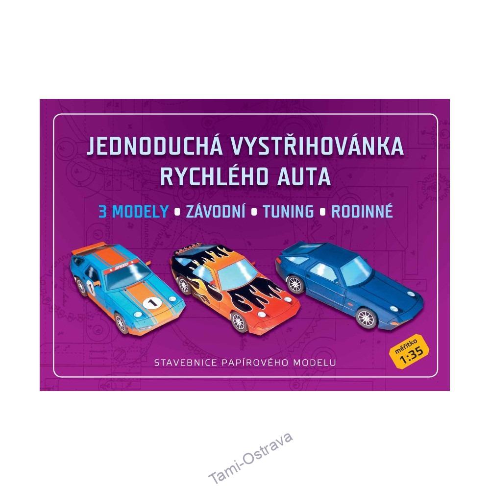 JEDNODUCHÁ VYSTŘIHOVÁNKA RYCHLÉ AUTO 1:35