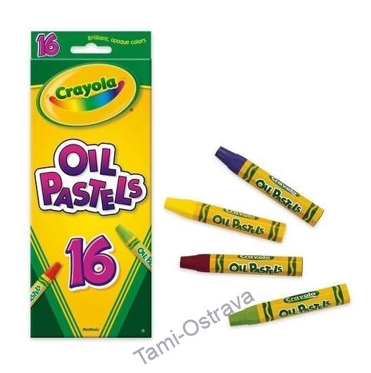 olejové pastely 16ks.