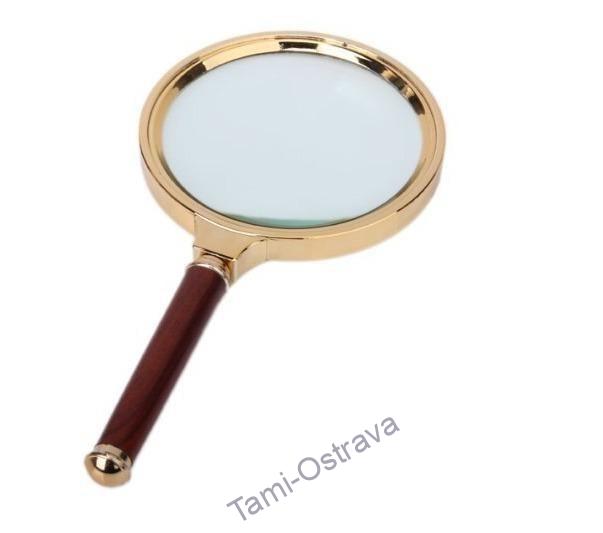 90mm ruční lupa 5 x zvětšení - šroubovací