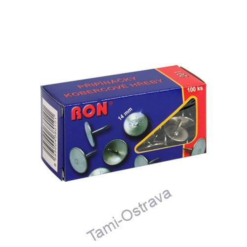 Připínáčky 14 mm, 100 ks
